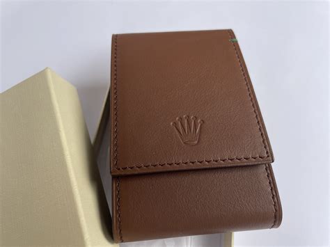 rolex leather watch pouch